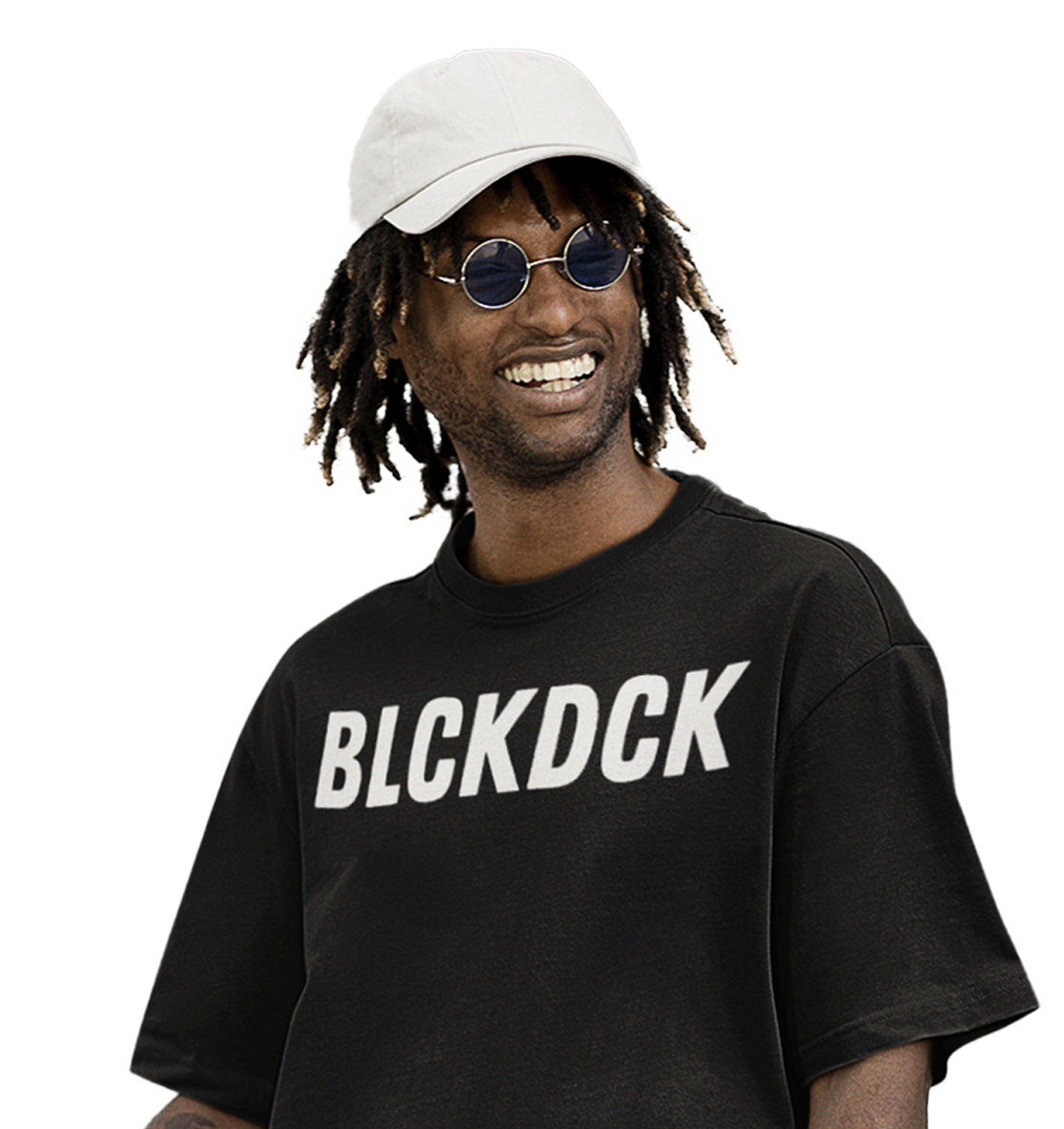 BLCKDCK Bold Print - Organic Oversize Shirt (Stanley&Stella)