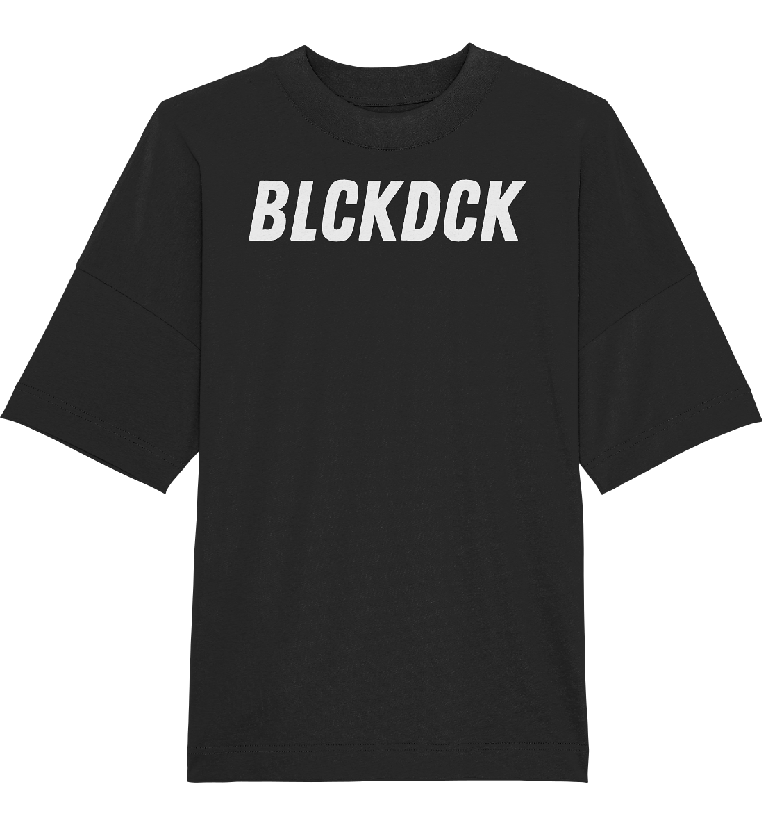 BLCKDCK Bold Print - Organic Oversize Shirt (Stanley&Stella)